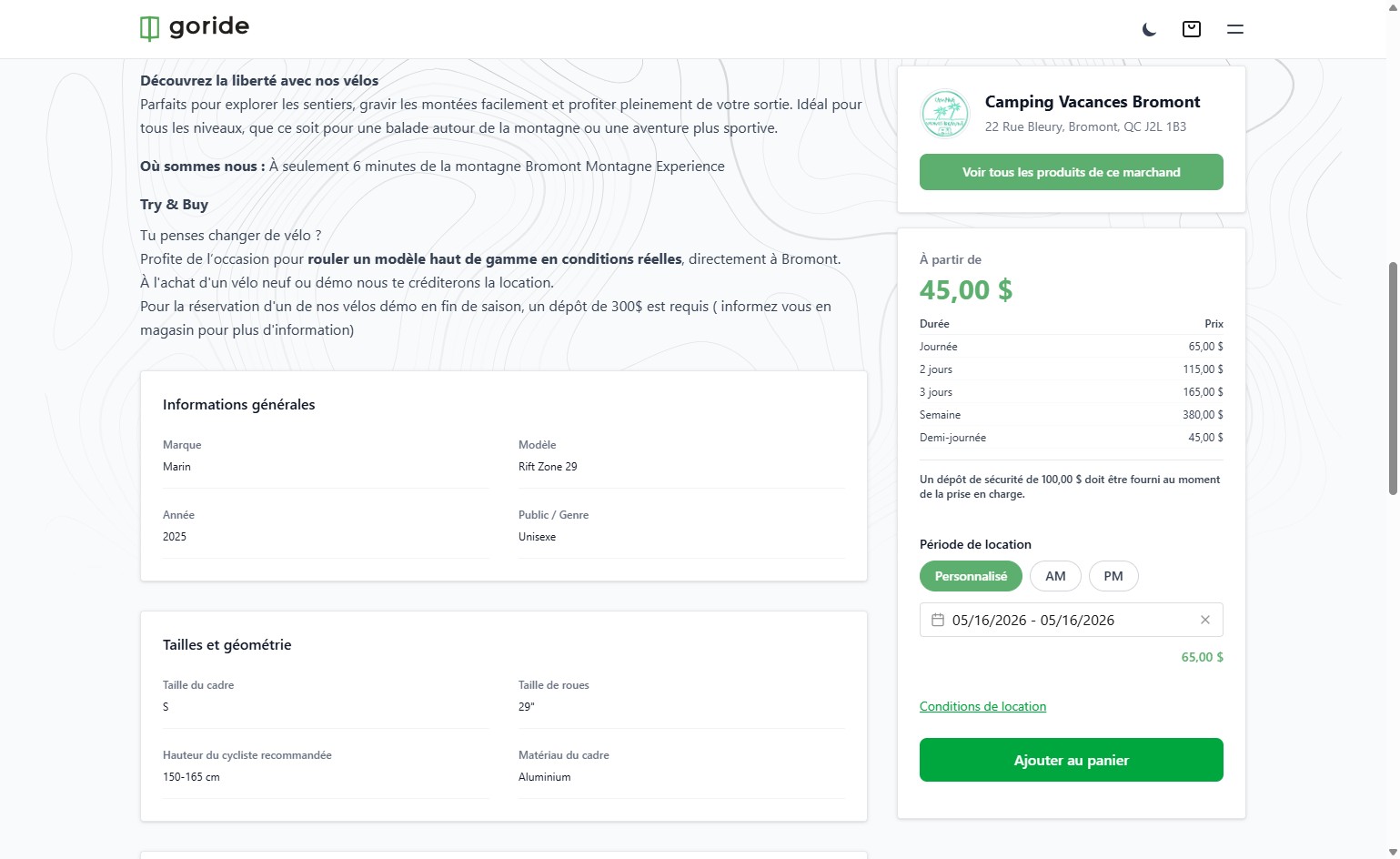 How To Add A Half Day Rental Duration