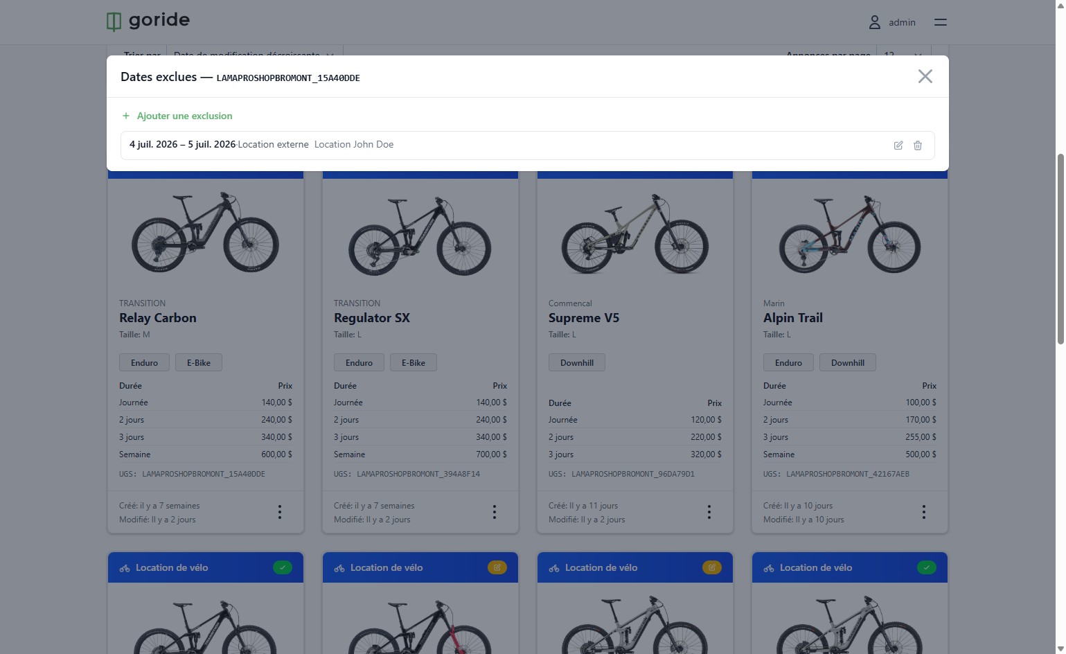 How to Manage Date Exclusions in Your Dashboard